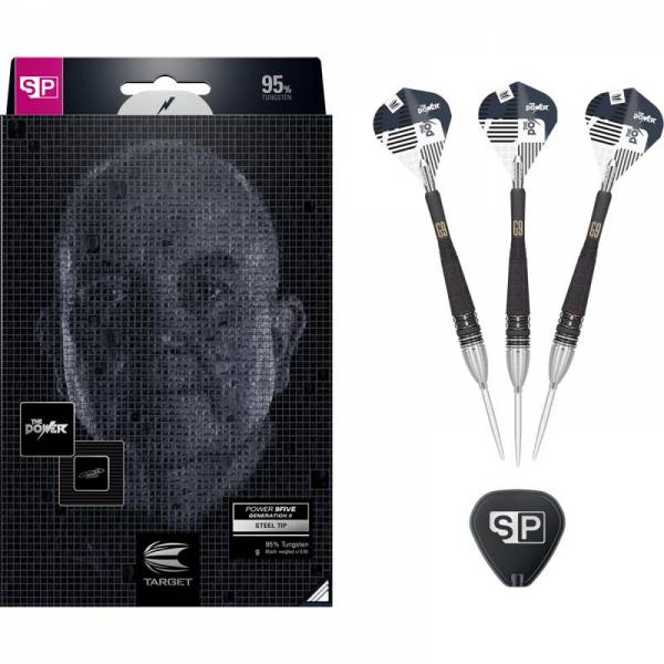 Steel Tip Darts (3 pcs.)  Phil Taylor  Power Gen 9 95% SP