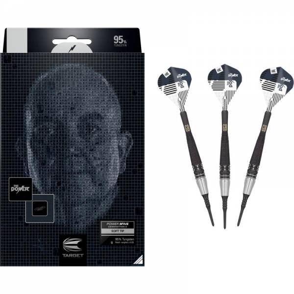 Soft Tip Darts (3 pcs.) Phil Taylor Gen 9 95%