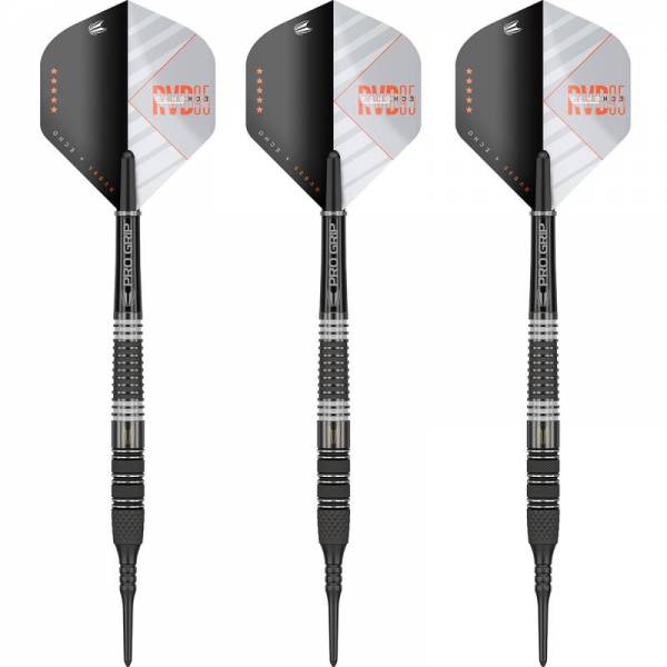 Soft Dartset (3 Stk.) Raymond van Barneveld RVB ECHO 95%