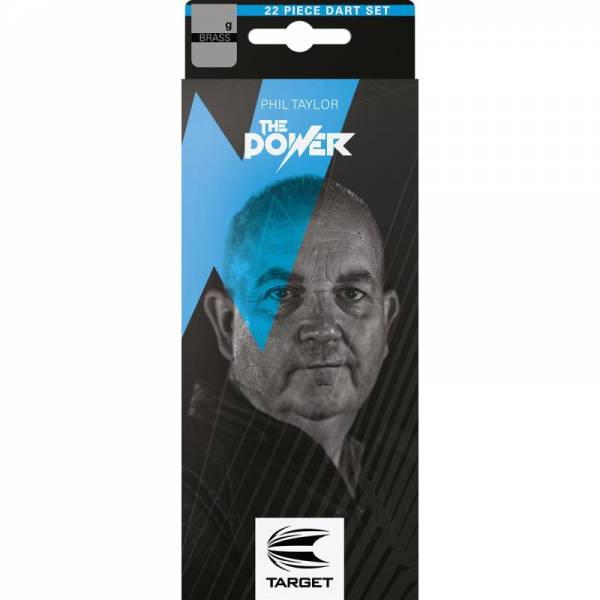 22g Steel Dartset (3 Stk) PHIL TAYLOR Messing