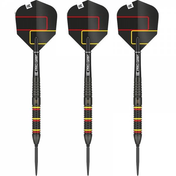 Steel Darts  (3 pcs)  Gabriel Clemens Black 80% Swiss Point