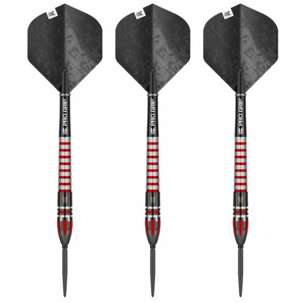 Steel Darts (3 pcs) Nathan Aspinall Black