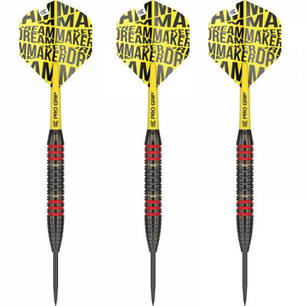 22 g Steel Tip Darts (3 pcs.) Dimitri van den Bergh brass