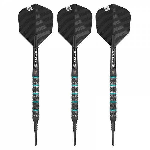 Soft Dartset (3 Stk) Rob Cros Black Edition 90% 18g