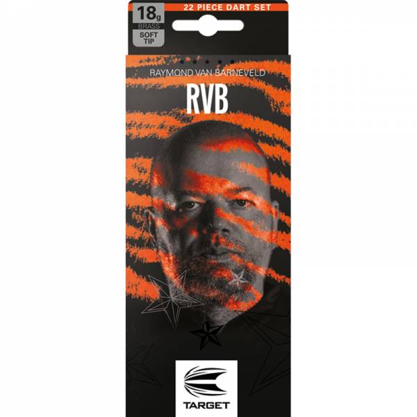 Soft Dartset (3 Stk) Raymond van Barneveld Brass 18g 2023