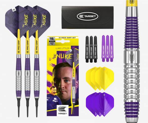 Soft Tip Darts (3 pcs.) Luke Littler Brass 19G 2024