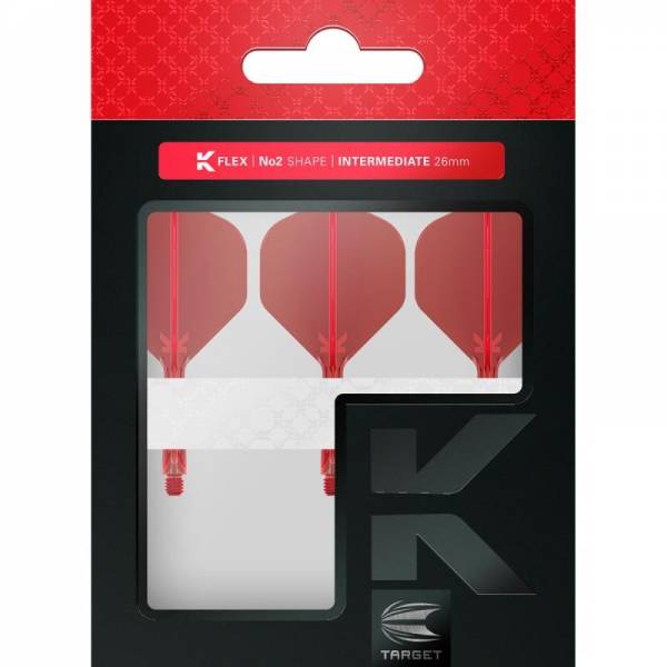 K-FLEX (3 pcs) Flight & Shaft (No 2) red