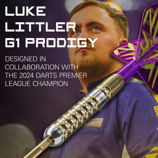 Steel Dartset (3 Stk.) Luke Littler 90% SP 2024