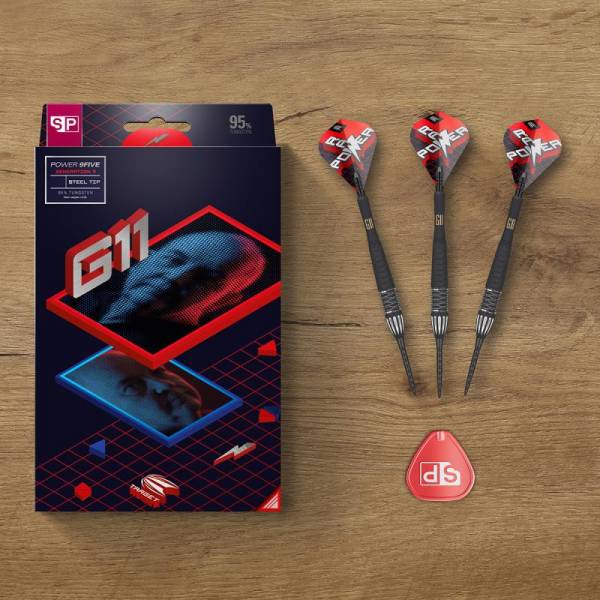 Steel Dartset (3 Stk) Phil Taylor Raw Power Gen 11 95%