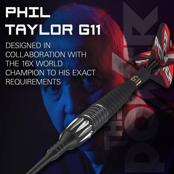 Softtip Darts (3 pcs) Phil Taylor Raw Power Gen 11 95%