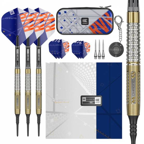 Soft Dartset CHRONO Raymond van Barneveld RVB 95%