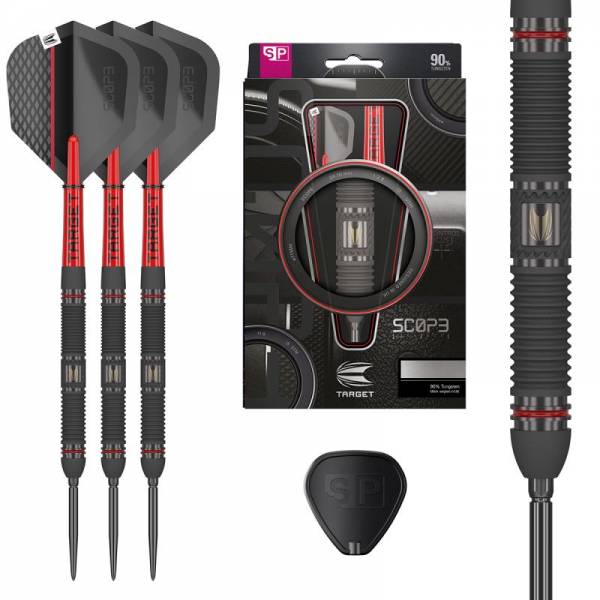 Steel darts set Scope 01 90% Swiss Point 2024