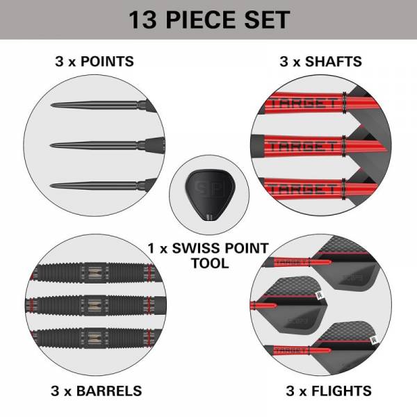 Steel Dartset Scope 04 90% Swiss Point 2024