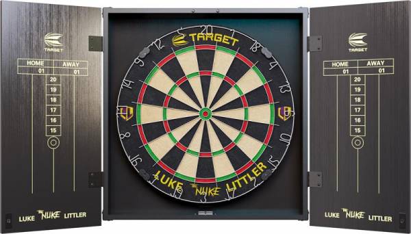 Dart Cabinet & Board Target Luke Littler "The Nuke" 2024