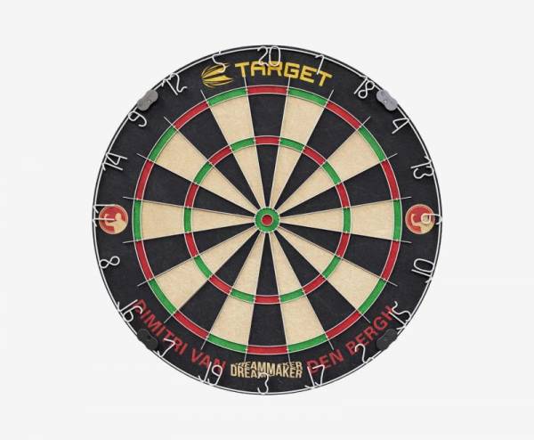 Dart Board Set Target Dimitri van den Bergh 2024