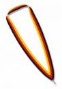 Medal ribbon black / red / yellow